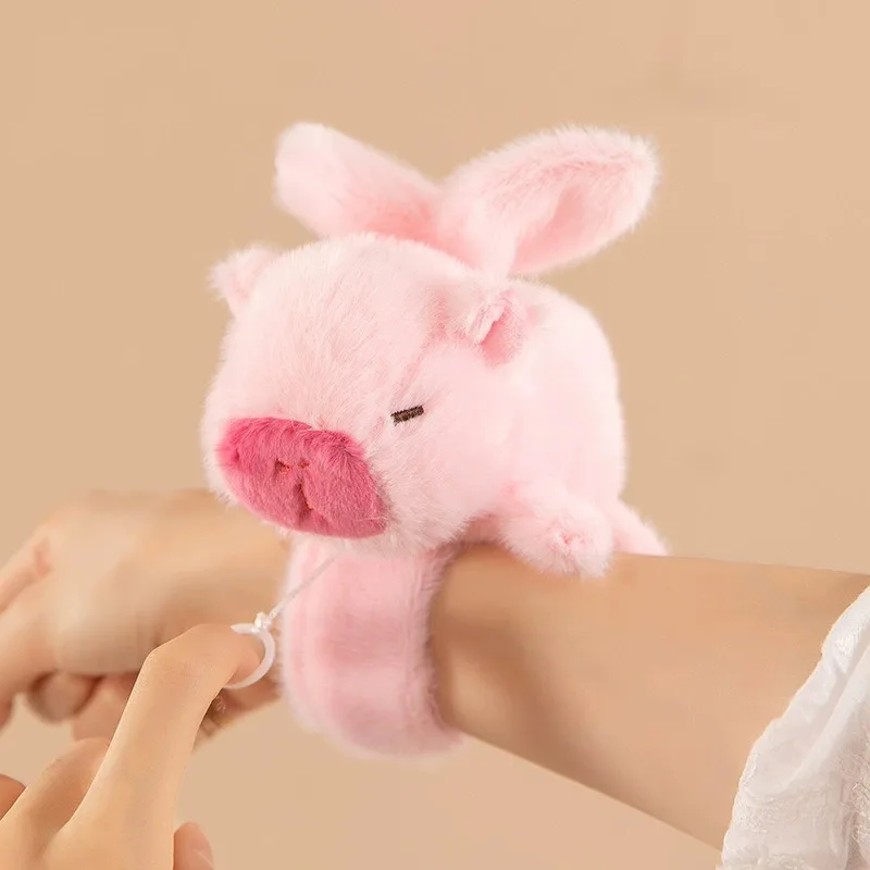 สายรัดข้อมือตุ๊กตาคาปิบาร่าน่ารัก - ตุ๊กตาแบบป๊อปอัพสำหรับเด็กผู้หญิงและเด็ก |   ตุ๊กตาข้อมือนุ่มนิ่ม ของตกแต่งน่ารักสไตล์คาวาอี้