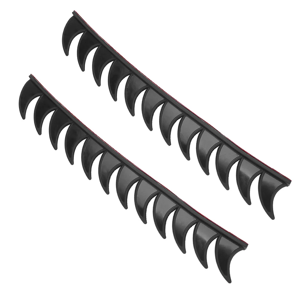 

2Pcs Motorcycle Spike Strip Decoration Durable Stickers Punk Style Accessories for Party and Motorcycle Use