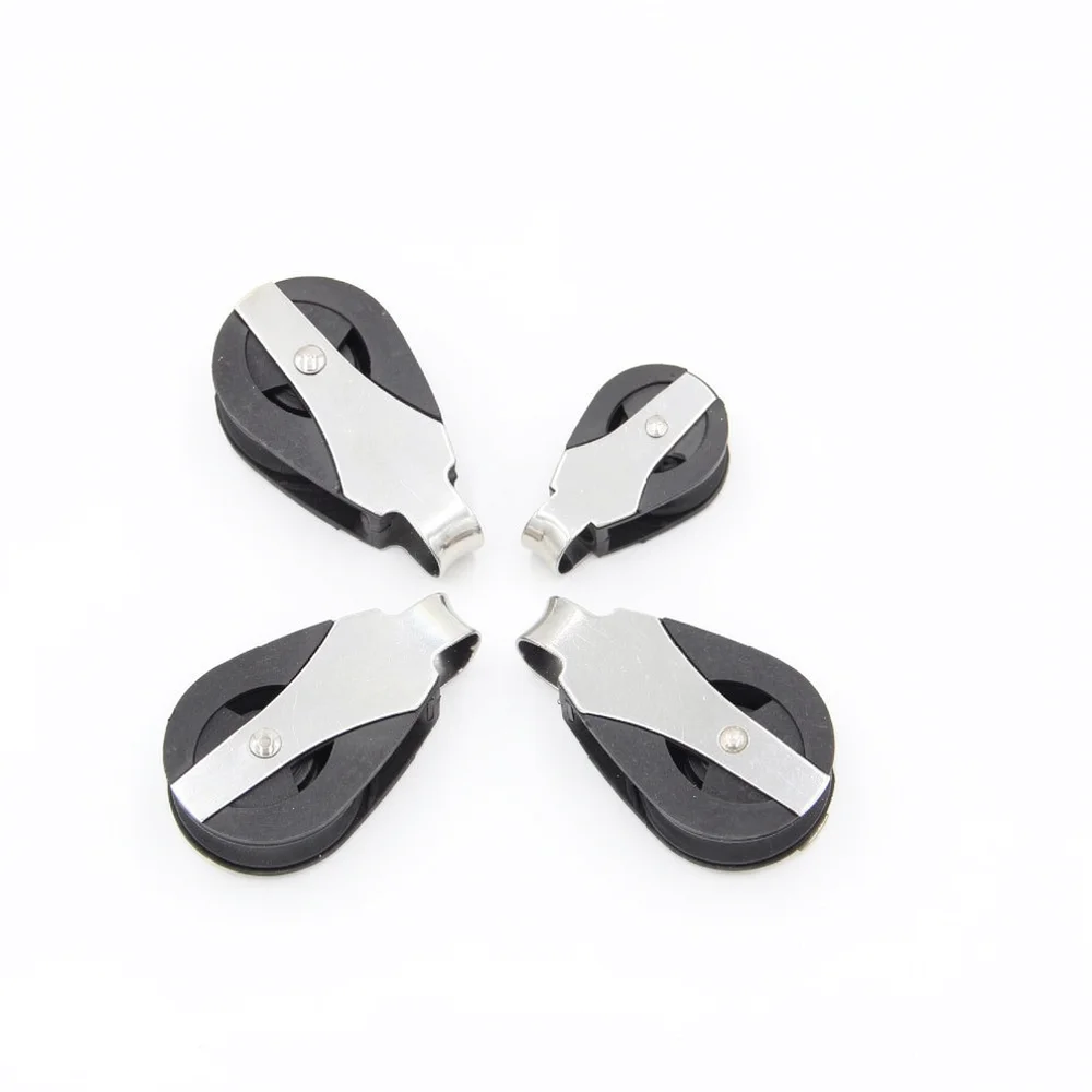 Stainless Steel Nylon Pulley Block For YUHOOK Sailing Yacht Boat Kayak Anchor Accessory Marine Rigging Equipment