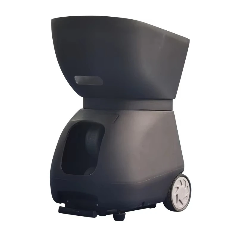 Portable Tennis Ball Throwing Machine Detachable Track Tennis Ball Launcher for Training