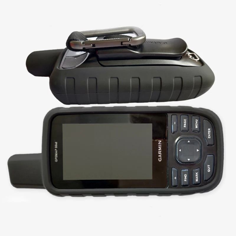 Silikonowa osłona zderzaka z miękką krawędzią Etui ochronne Folia ochronna na ekran do Garmin Gpsmap 67 67i 66 66i 66s 66st 66sr Sleeve — zdjęcie produktu 2