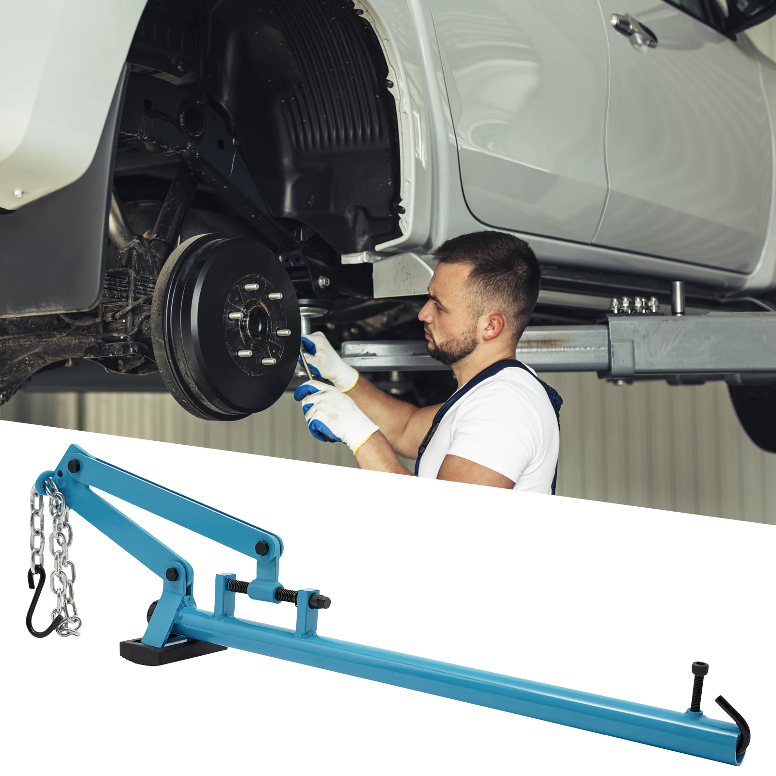 Strumento leva braccio sospensione con leva di montaggio catena Sollevatore gamba asse montante sospensione per sostituire cuscinetti ruota