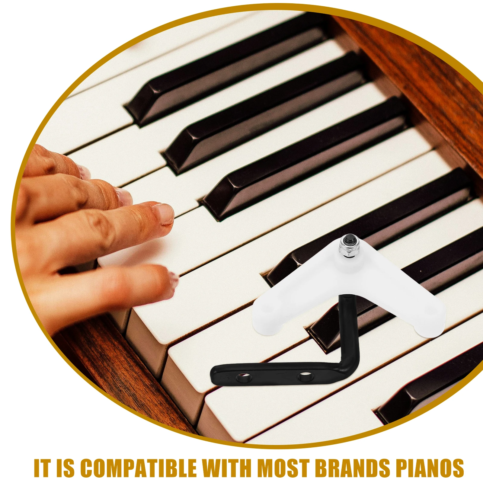 

Suite Piano Pedal Connection Parts Triangle Metal Musical Instrument Accessories