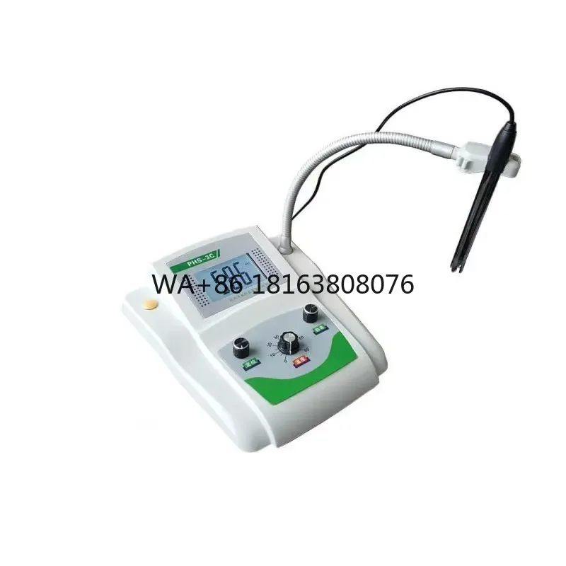 PHS-3C Laboratory Portable Desktop Tester Acidity Meter pH Meter High Accuracy pH Measurement Device