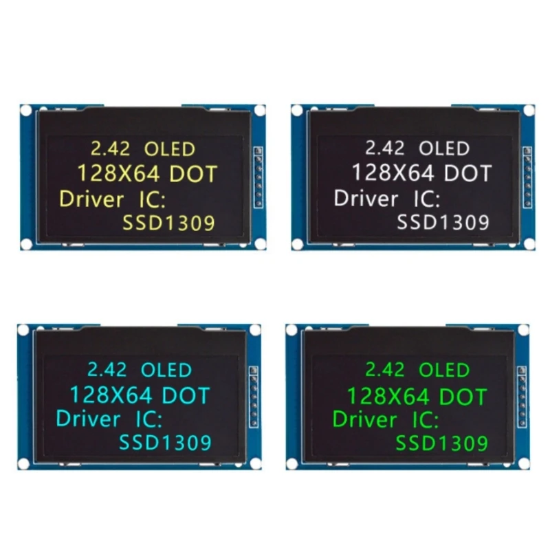 462D Miniature Screen 2.42Inch High Contrast 128x64 Pixel For Wide Applications