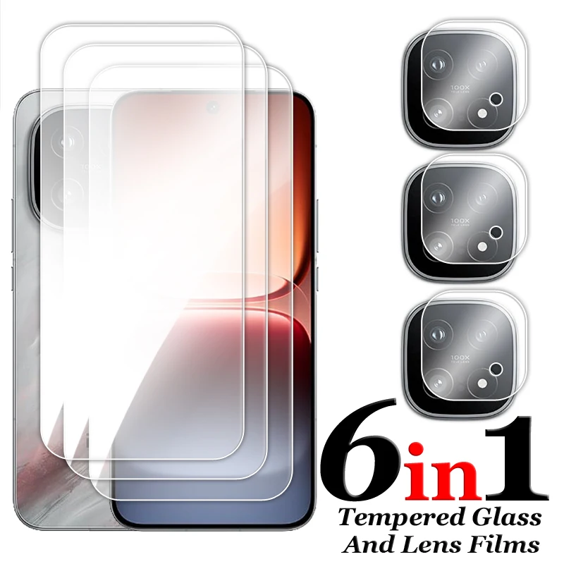 

For iQOO 15 Glass Full Glue Clear Screen Protector For Vivo iQOO 13 15 5G Tempered Glass For Vivo iQOO 15 13 Lens Film