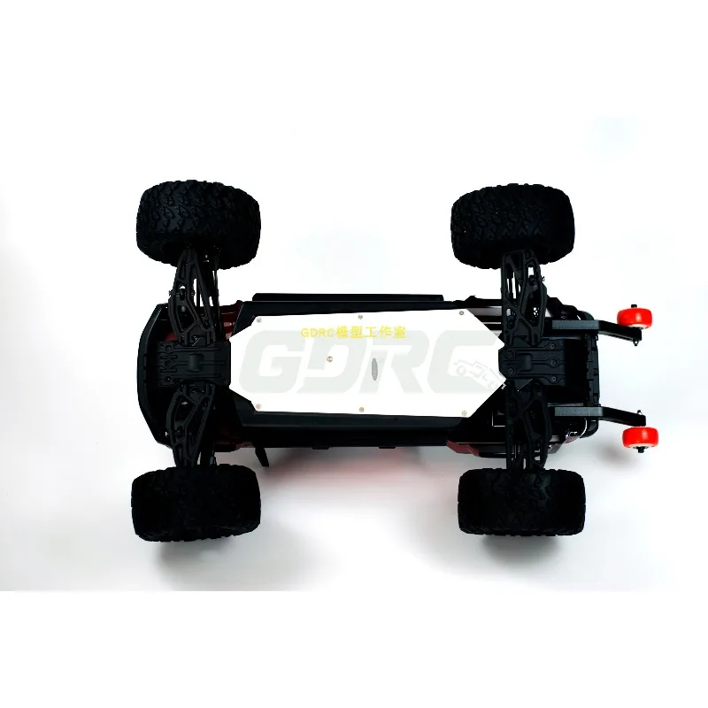 ARRMA 1/7 Big Rock 6S Piastra paramotore in acciaio inossidabile, protezione per armatura per telaio in nylon Protezione per telaio Parti di aggiornamento in metallo per auto RC