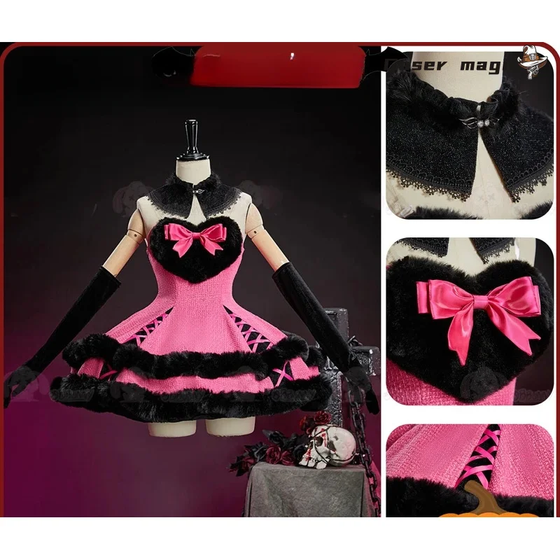 

Draculaura Cosplay Costume Winter dresses Halloween Women Costumes Dresses Christmas