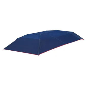 ANSHILONG universal automatic outdoor auto car canvas tent umbrella sunshade roof cover UV protection, umbrella without ribs