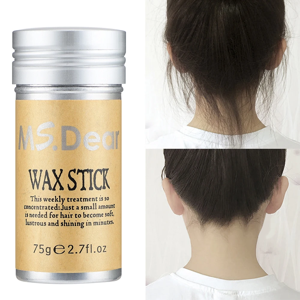 Hair Wax Stick Professional Men and Women Hair Styling Accessories 1Pc Styling Wax Stick Collection Broken Hair Artifact