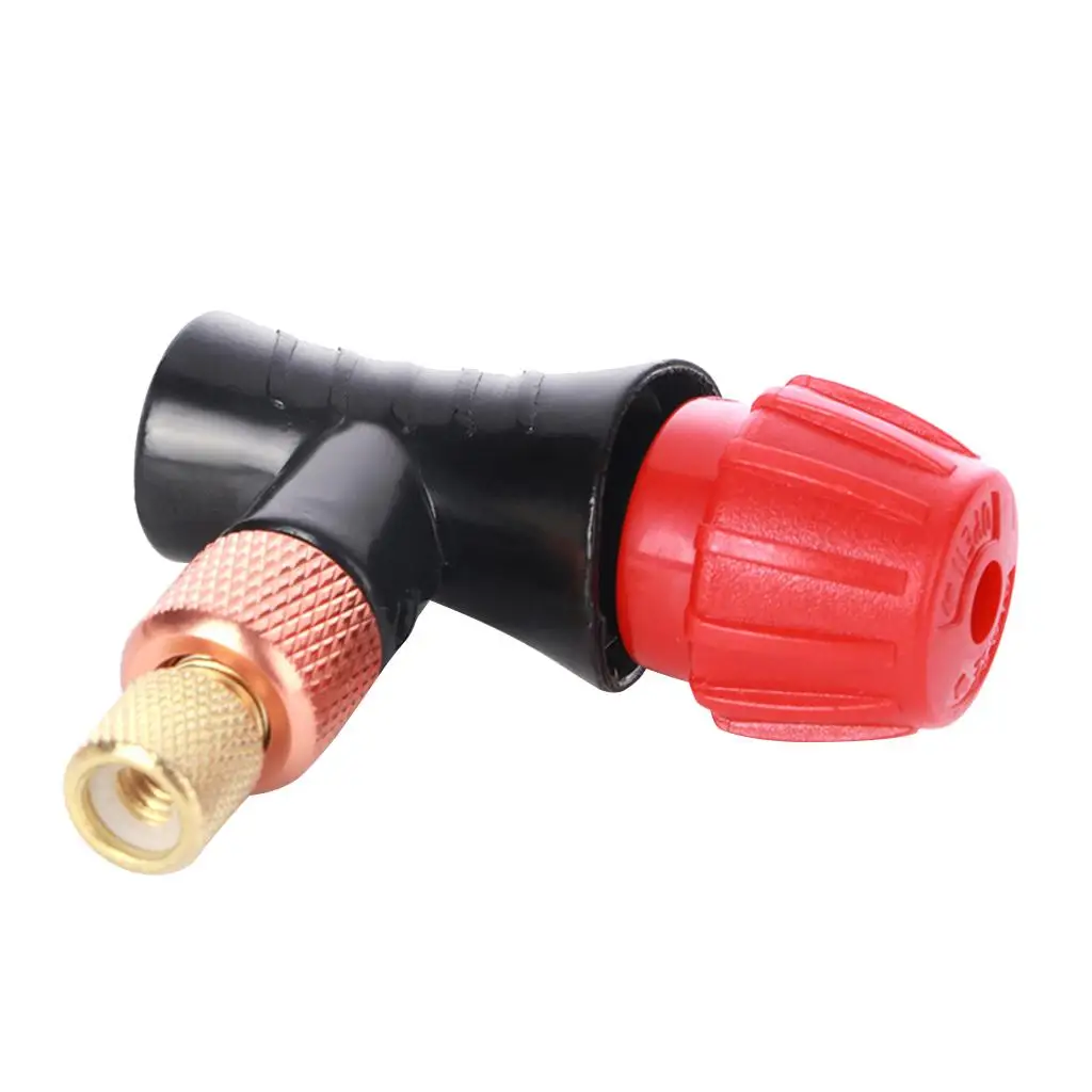 Perfeclan Portable CO2 Bike Bicycle Inflator Head Cartridge Pump Presta & Schrader Bicycle Accessories