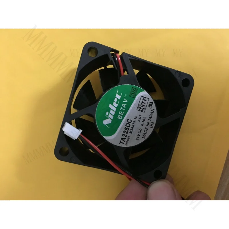TT 1 piece NIDEC TA225DC M34313-16 24V 0.16A 6CM 6025 inverter cooling fan