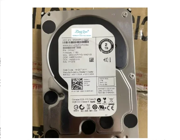 

For 0YY34F 2TB 7.2K SAS 6G 3.5 inch 037MGT server