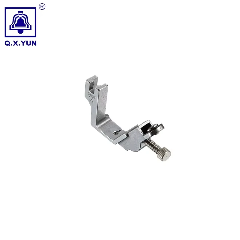 S537 Adjustable Edge Guide Presser Foot for Industrial Sewing Machine, Universal Stop Presser Foot for Flat Sewing Machine