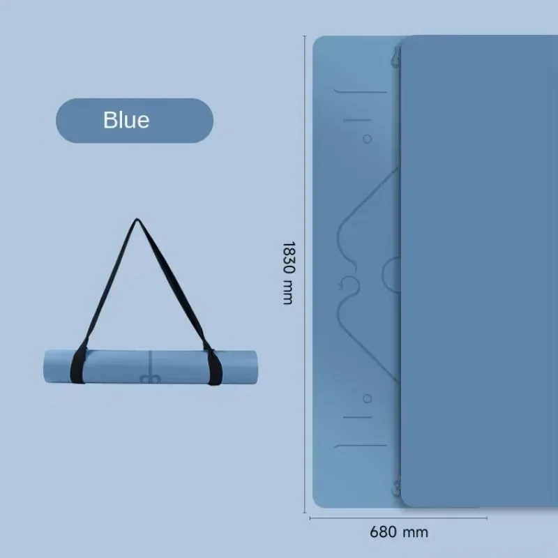 

Очень большой коврик для фитнеса с узором под кокосовую скорлупу, из натуральных материалов, широкий, профессиональный, нескользящий.