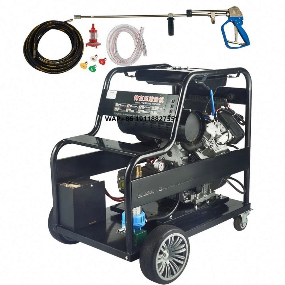 Commercial Electric Water Jet  Hose Surface Washing  Car Washer Machines High Pressure Cleaners 500 Bar