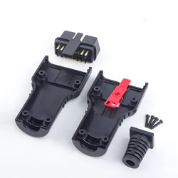 OBD2 Gold Plated Male Assembly OBD Diagnostic Interface Connector OBDII 16pin Handle Plug