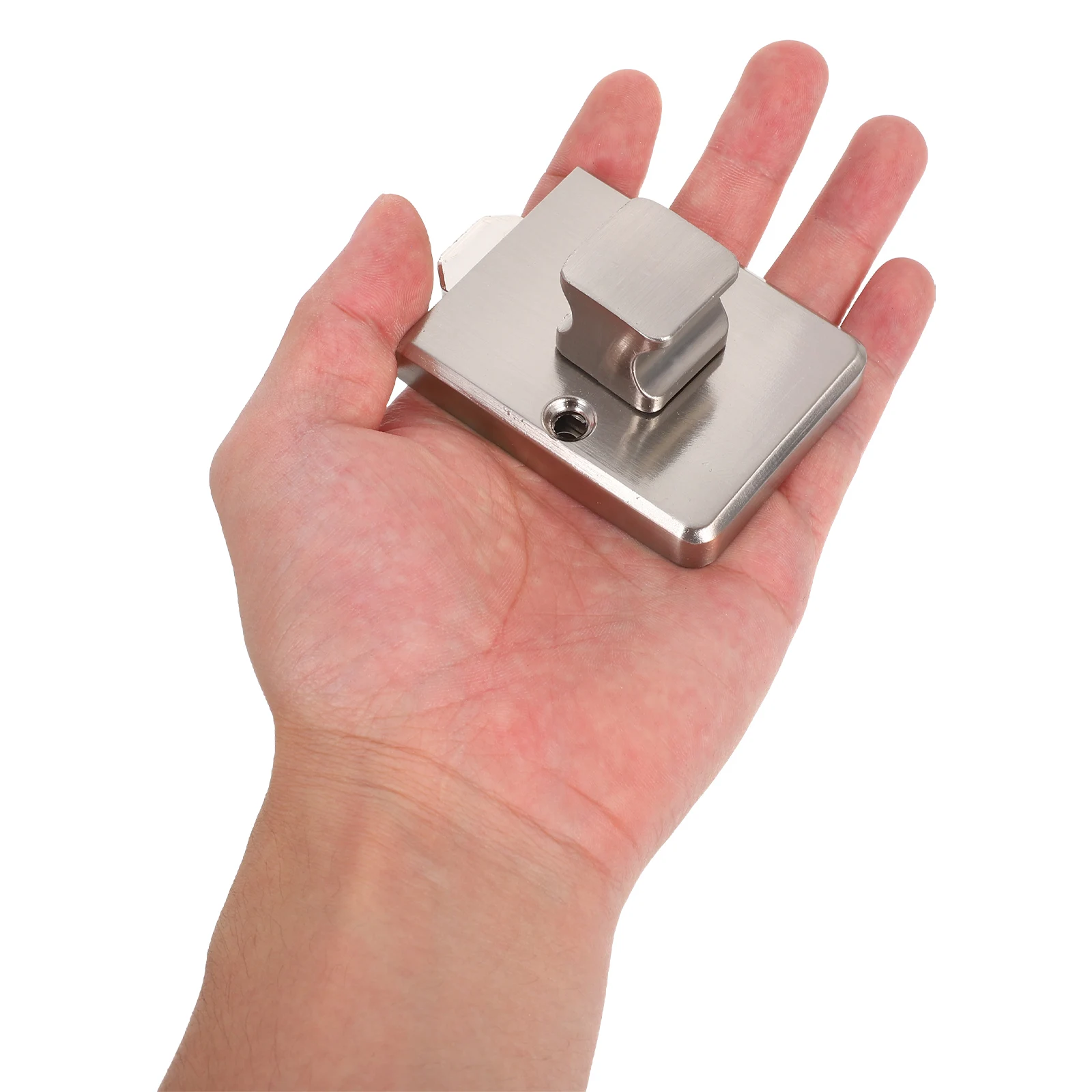 

Stainless Steel Bathroom Lock Waterproof Occupied Vacant Indicator For Public Toilet Door Commercial Partition Hardware