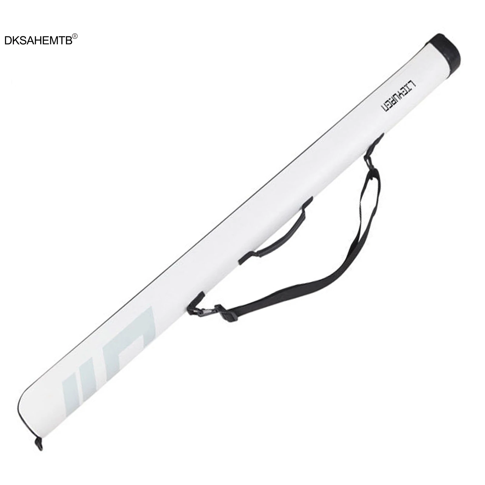 هارد شل 1.25 متر حقيبة الصيد المحمولة الصيد رود حقيبة التخزين مع اتجاهين سستة مناسبة لقضبان الصيد في الطوافات البحرية