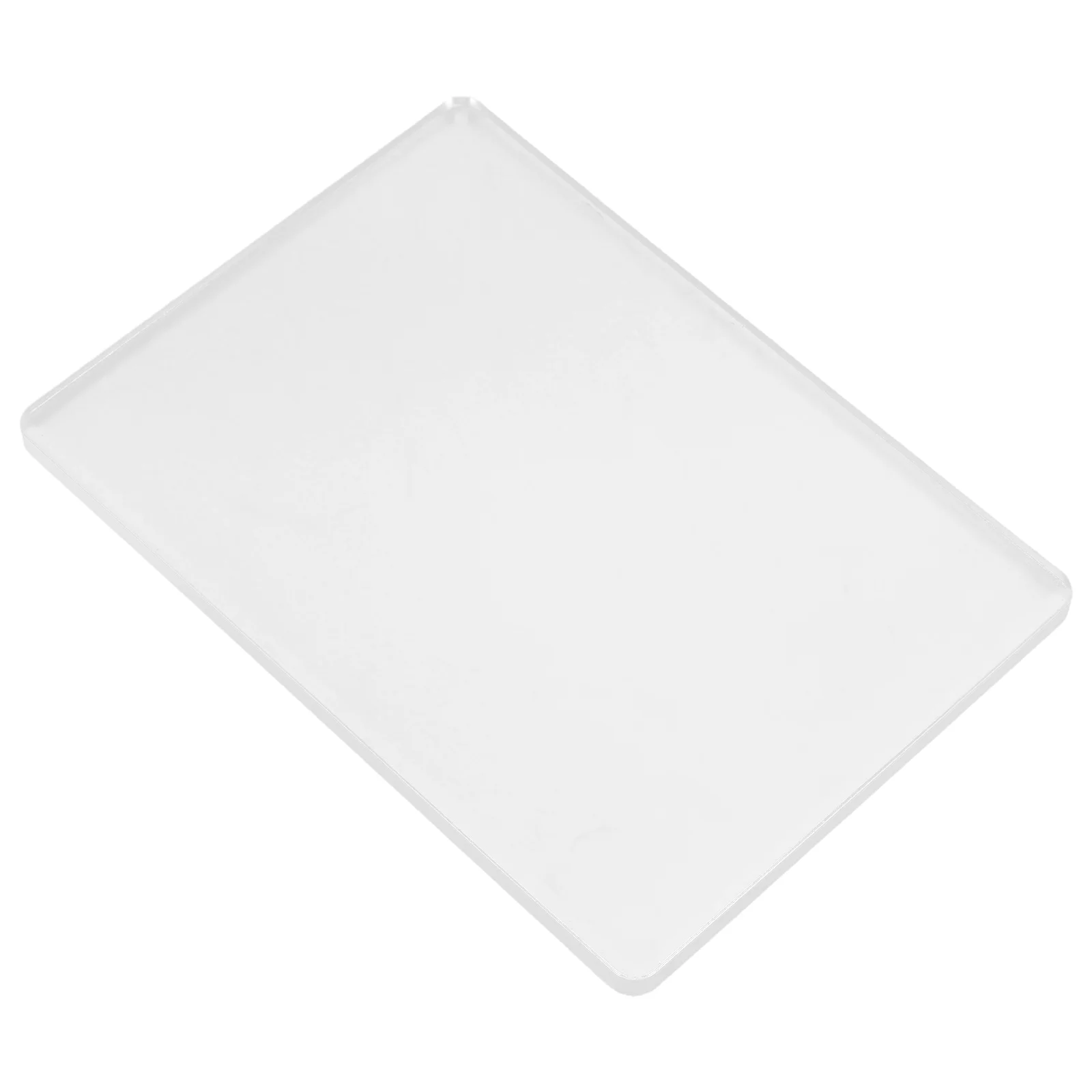 A5 Clear Gel Plate For Art Projects Printmaking Reusable Non-Stick Crafting Tool For Scrapbooking Journaling Card