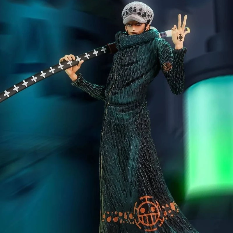 

Hot Anime One Piece Law Figures Trafalgar D Water Law Figure Figurine Collection Statue Desk Decoration Boy Toys Boys Gifts