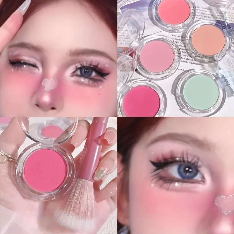 Impermeável Face Blush Creme, Matte, Natural Bochecha Tint, Ilumine, Contorno Cosméticos, Batom Feminino