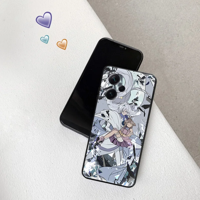 Cardcaptor Sakura Anime Phone Case for Xiaomi 12 Pro 12x 12t 13 Redmi Note13 13c 12s 12c Note12 Lite Shell Black Cases Cover