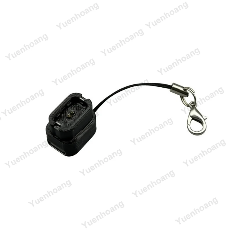 1PCS Type‑C Charging Adapter For Shimano 12-Speed Di2 Electronic Shifting Systems Charging Converter with Anti-Lost Lanyard