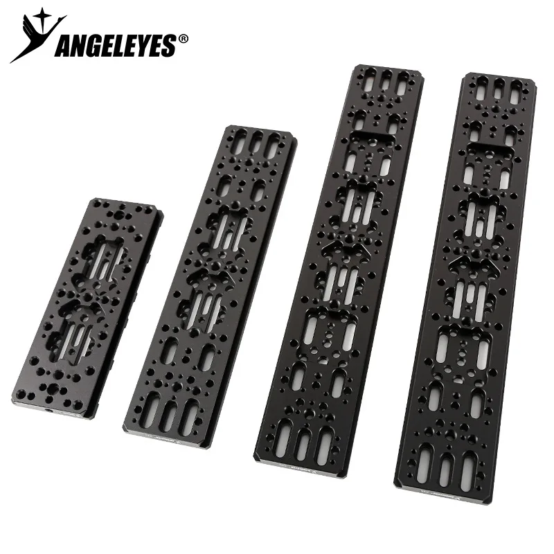 Angeleyes 220/335/440/445mm black dovetail plate wide orbit guide equatorial telescope accessories