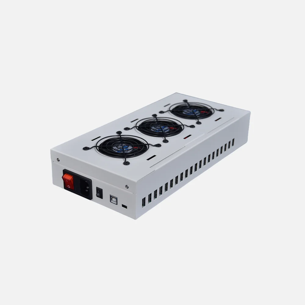 شحن مجاني 20 منفذًا صندوق هاتف مزرعة USB Hub Android صندوق التحكم دفعة مزامنة التحكم إدارة موحدة #6