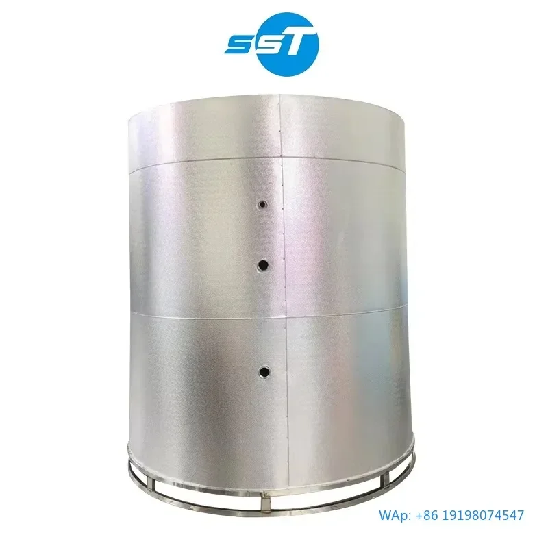 Tanque de Almacenamiento de Agua de Acero Inoxidable 304/316 para Bomba de Calor con Certificación Alemana KTW, 2000-5000L, Precio