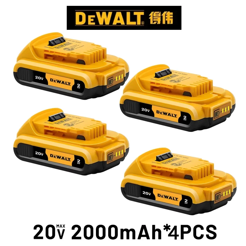 DCB202 Dewalt 20V battery 2Ah quality assurance replacement DEWALT 20v Battery DCB203 DCB205 DCB609 DCB612 DCB206 DCB200