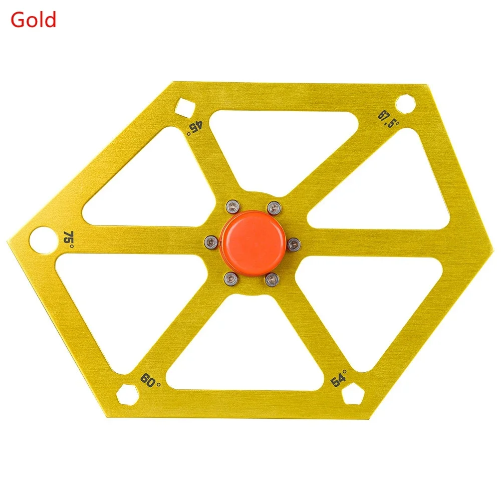 Woodworking Angle Ruler Table Saw Cutting Machine Hexagon Ruler Measuring Tools