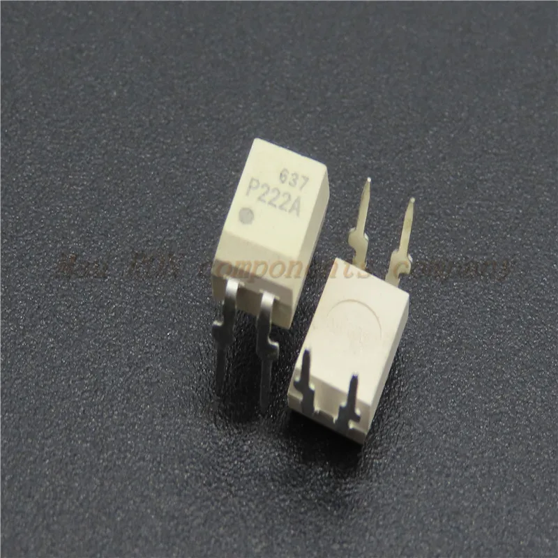 

100PCS/LOT TLP222A P222A DIP-4 Optical isolator optocoupler