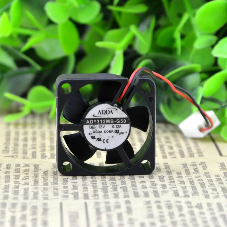 ORIGINAL 3 FÃ NOVE CENTÍMETROS 3010 V 0.12A 12 AD0312MB-G50 3 CM 2 BOLA de FIOS