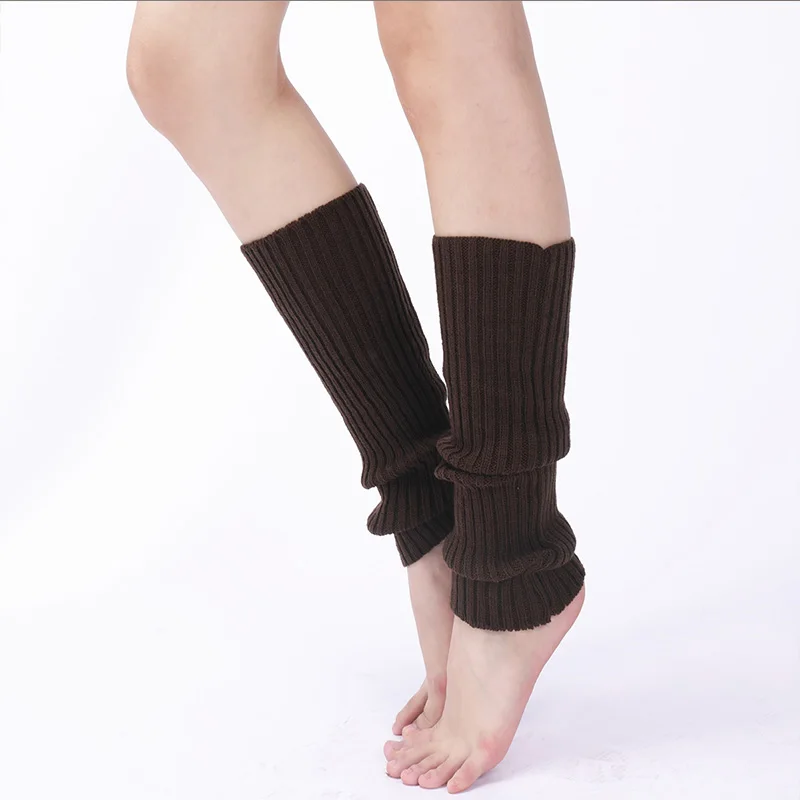 المرأة الصوفية غطاء الساق JK فتاة الساخنة تنوعا محبوك غطاء للقدم الدافئة تخزين مجموعة غطاء الحذاء #3