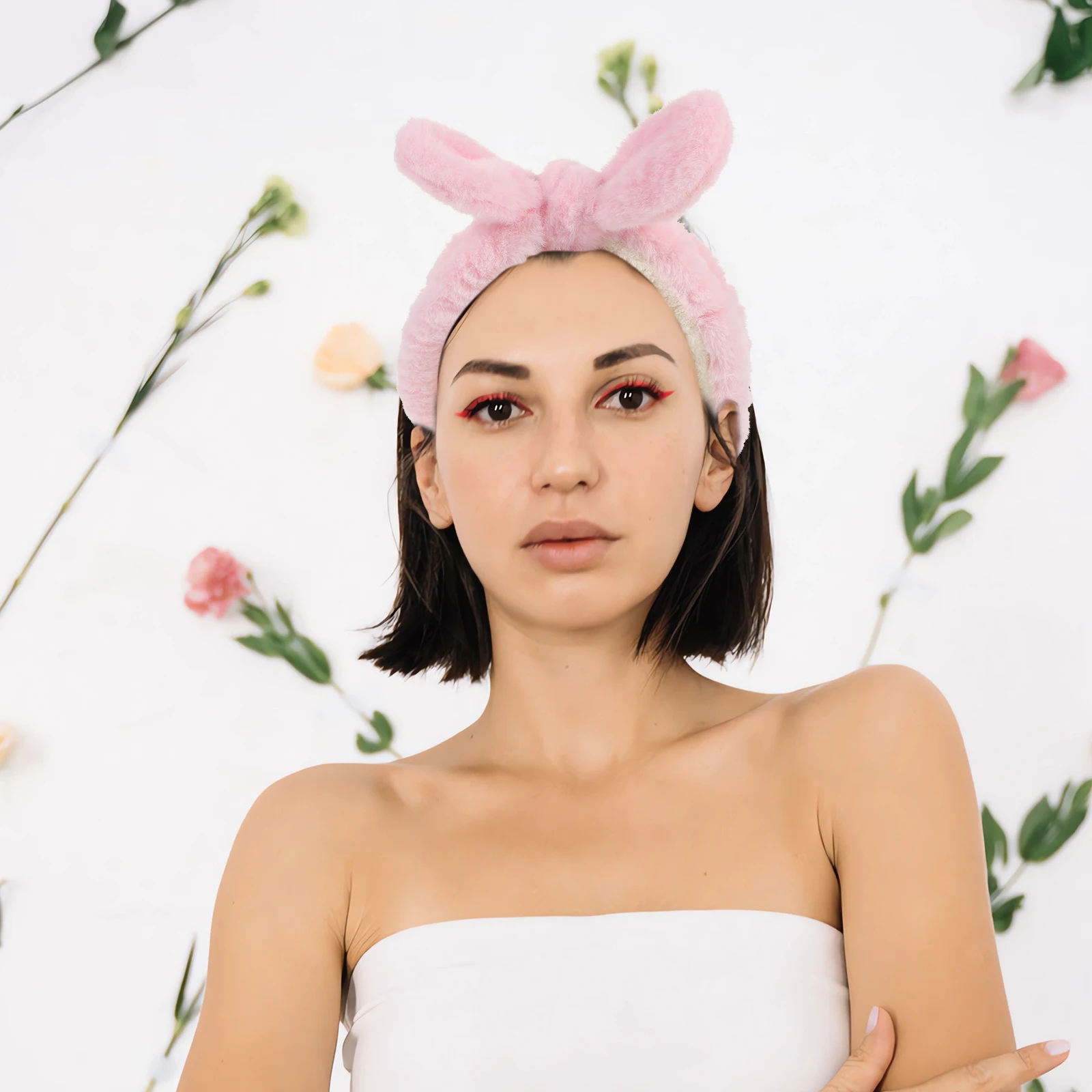 

Stylish Reusable Hair Hoop for Women Makeup Headband for Spa Shower Face Washing Accessory Shower Headband