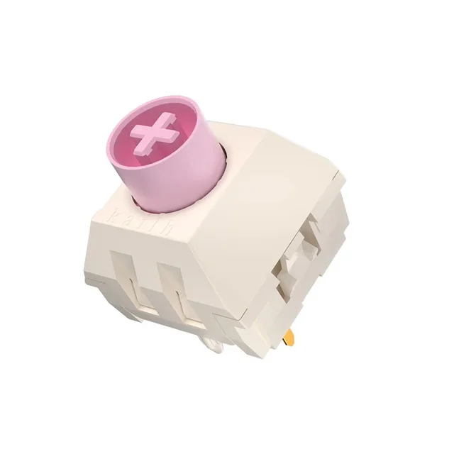 Przełącznik Smooth 37g Linear Kailh BOX Strawberry Ice Cream PRO RGB do klawiatury mechanicznej, 5 pinów