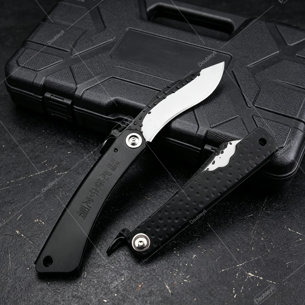 Portable Chef Knife Meat Cutting Knife Slicing Knife Vegetable Cutting Knife Multi-purpose EDC Tools - Higonokami Folding Knife