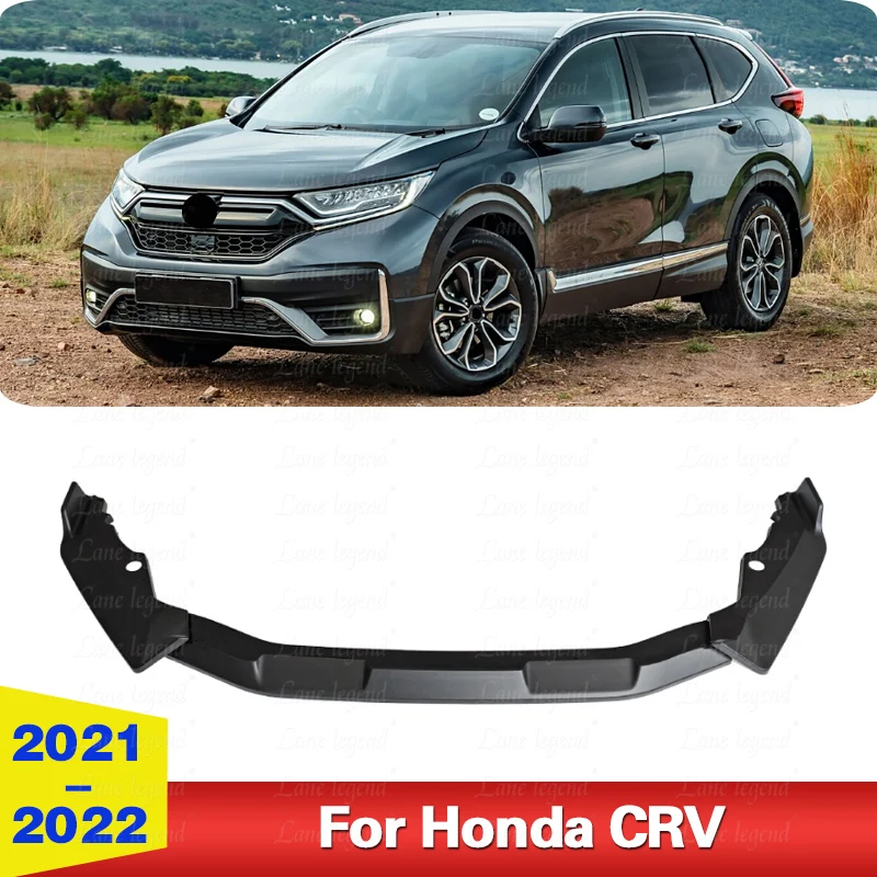 Suitable For Honda CRV CR-V 2021 2022 High Quality ABS Spoiler air Dam Front Lip Front Shovel Exterior Modification Fron