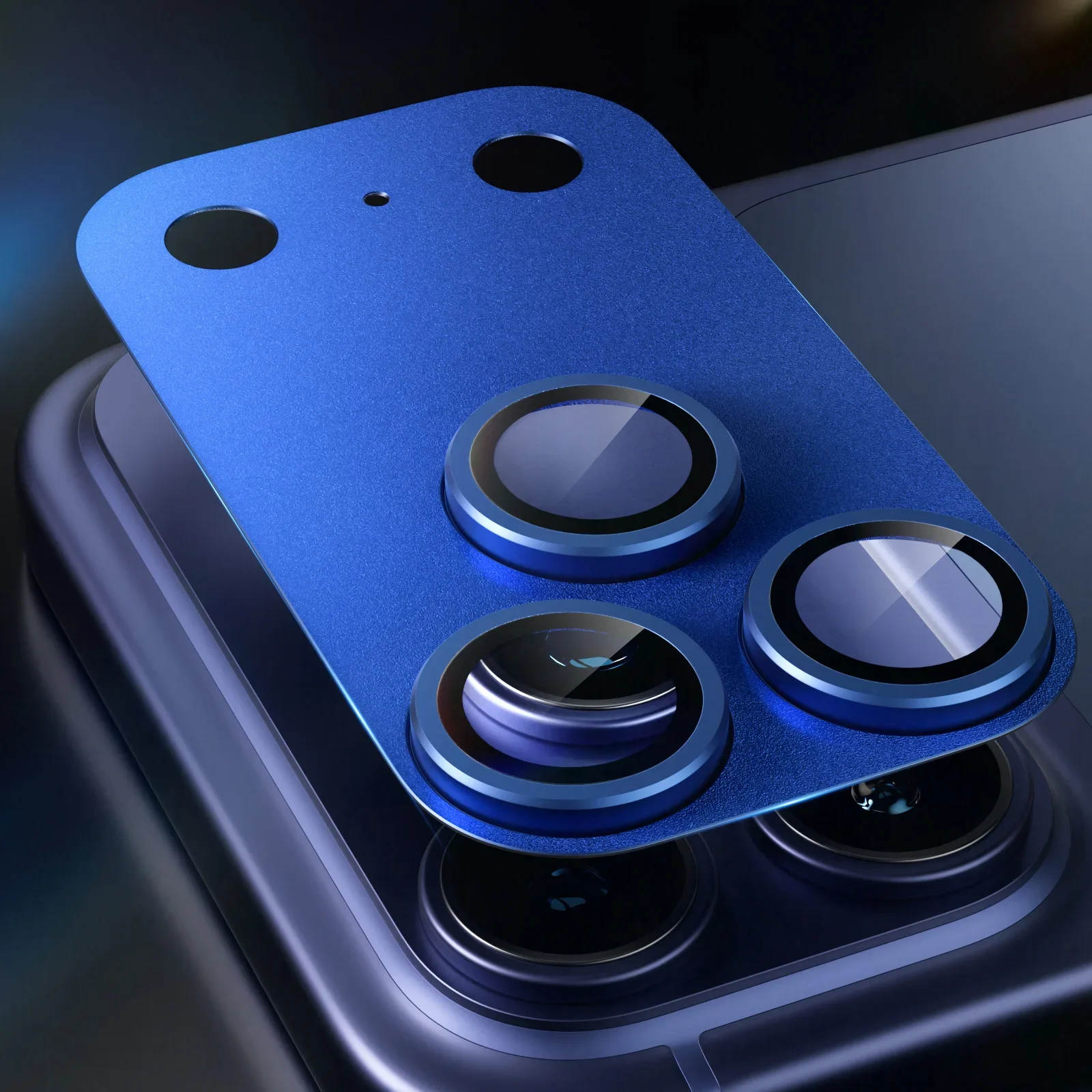 1 Set Metallschutz-Kameraobjektivschutz für iPhone Duo 18 Pro Max 17 Pro Max Plus 17 Air, mattes Kameraobjektivfolien-Glasabdeckung – Detail 9