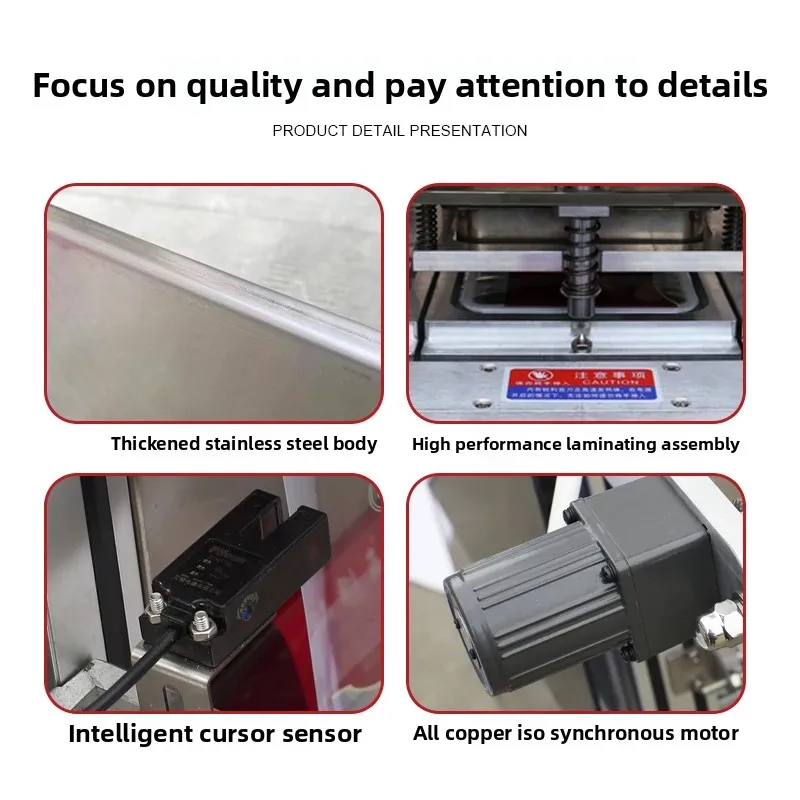 

Automatic nitrogen preservation and sealing machine Aluminum foil lunch box Deli fast food Fresh atmosphere modified hairy