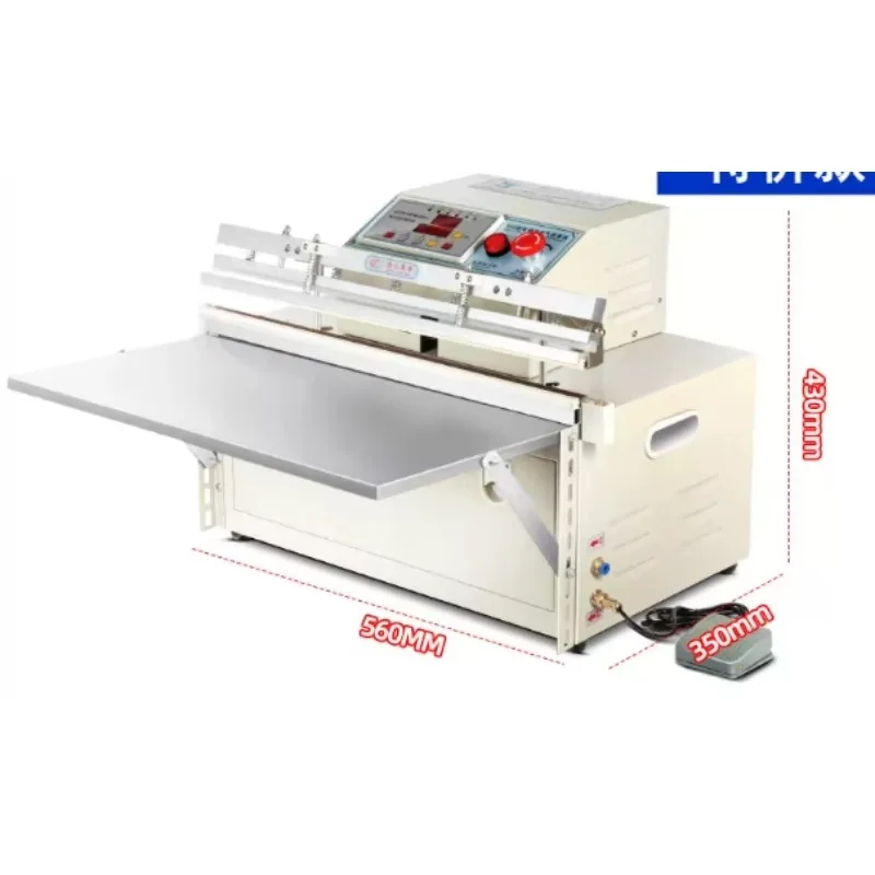 Semi-Automatic Vacuum Packing Machine for Fresh Meat Vegetables Rice Dried Dates Freshness Preservation Packaging Equipment