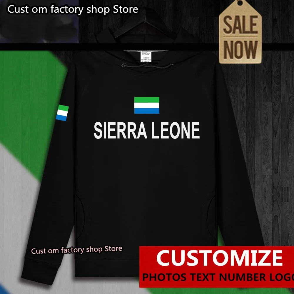 

Sierra Leone Leonean SL SLE mens hoodie pullovers hoodies men sweatshirt new streetwear clothing Sportswear tracksuit nation