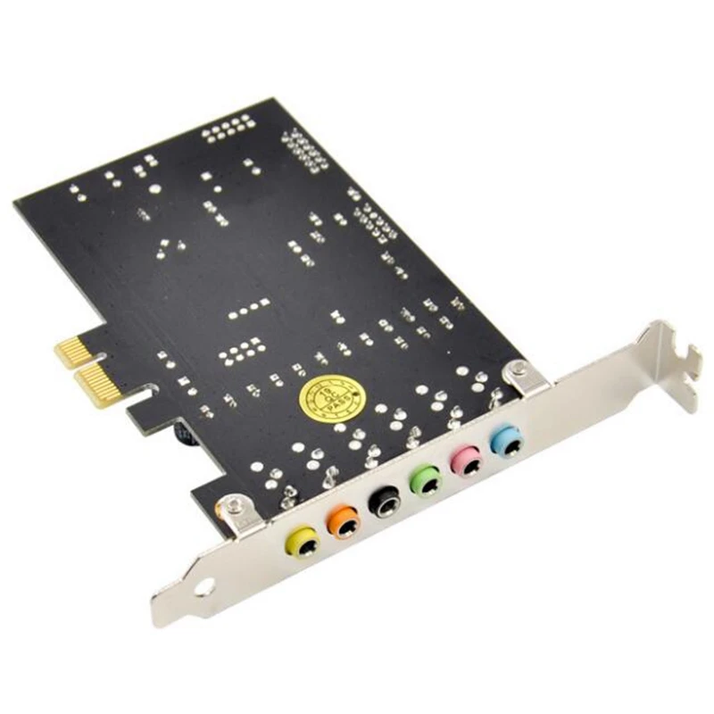 Tarjeta de sonido PCIe 7,1 canales CM8828 + CM9882A con soporte SPDIF, tarjeta de extensión estéreo 3D Digital analógico PCIe 7.1CH