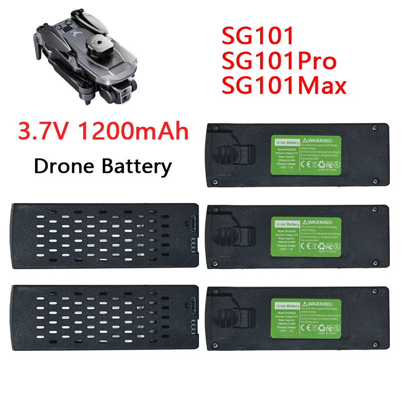 ترقية 3.7 فولت 1200 مللي أمبير بطارية ليبو SG101MAX PRO الطائرة بدون طيار محددة/بطارية احتياطية لطائرات التصوير الجوي