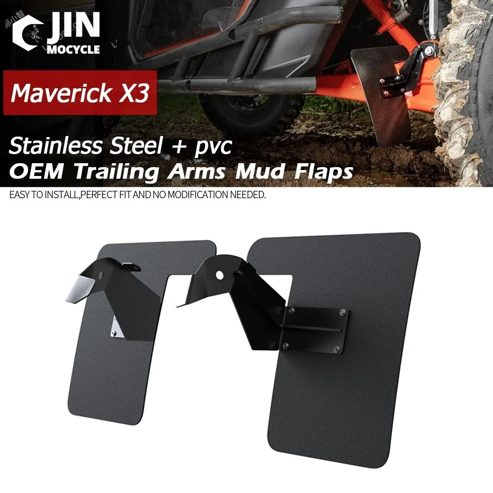 

Аксессуары UTV для Can-Am Maverick X3 MAX Turbo R RS XRS 2017 2018 2019 2020 2021 2022 2023 2024 OEM шлейф, щитки от грязи