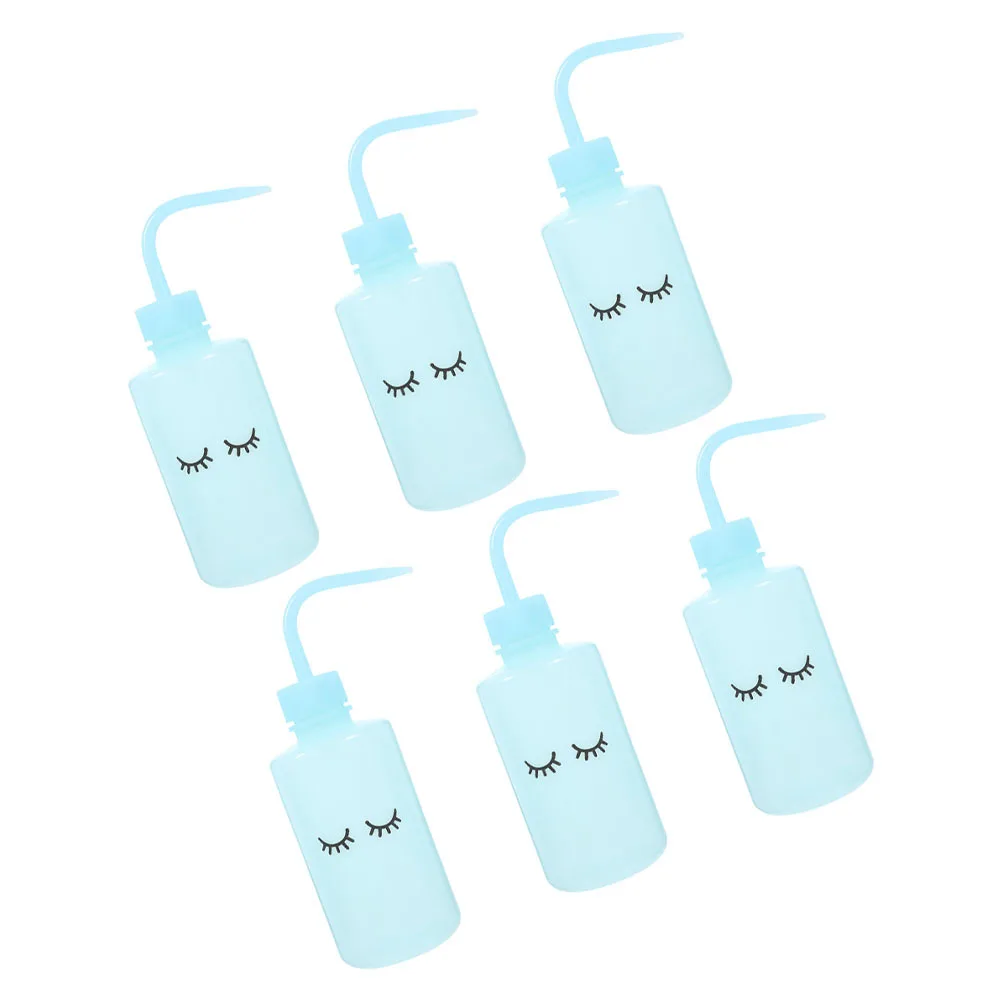 6 قطعة زجاجات تنظيف الرموش مانعة للتسرب زجاحة ضغط بزاوية صنبور لغسل الرموش نباتات سقي متعددة الوظائف فارغة #2