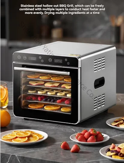 Electric Food Dehydrator Fruit Dryer Small Fruit and Vegetable Meat Pet Snacks Air Drying Dehydrator
