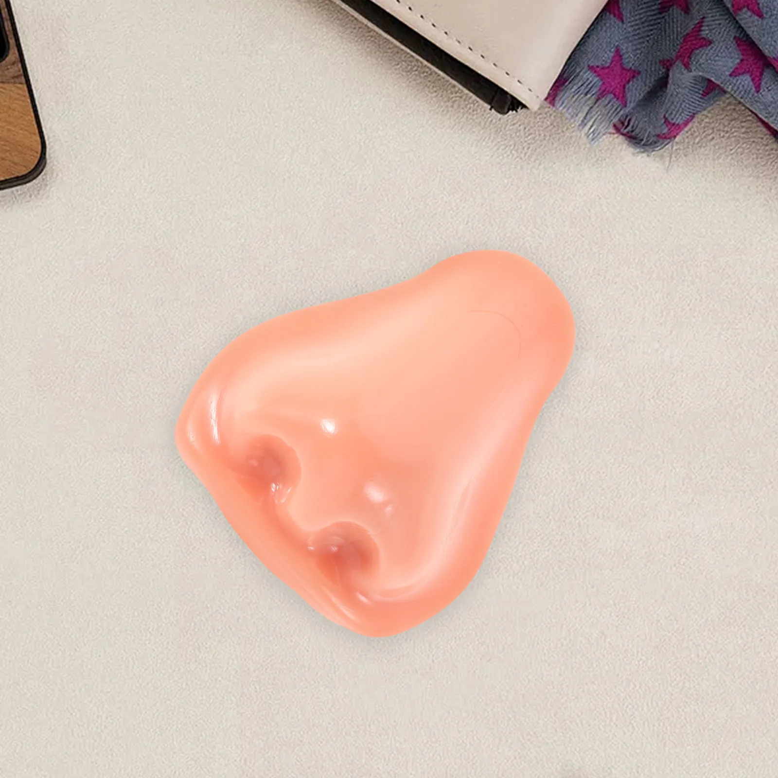 

Набор из 4 мягких гибких муляжей носов для снятия стресса, имитация человеческой носовой полости, забавный реквизит для вечеринок, интерактивная игрушка-антистресс